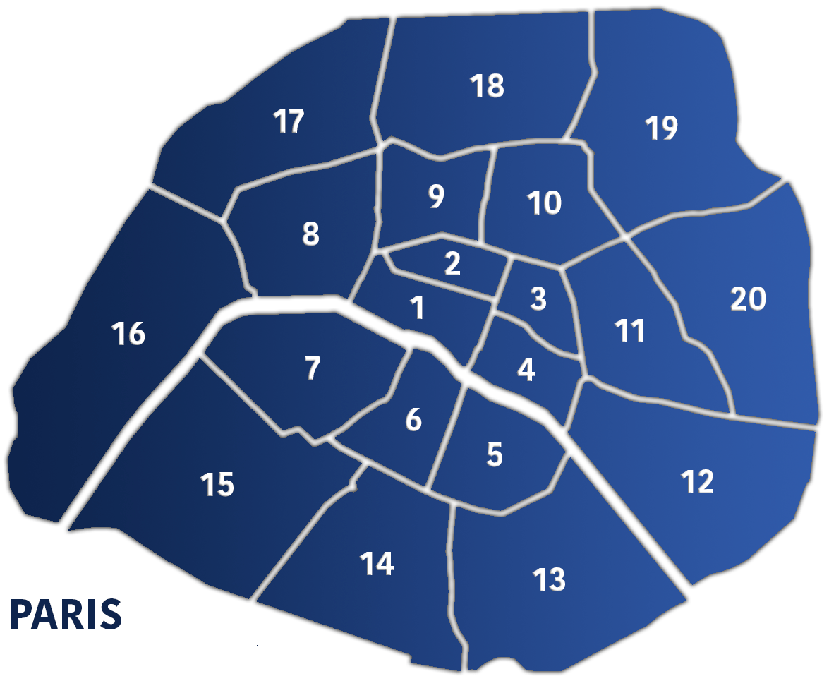 carte de paris